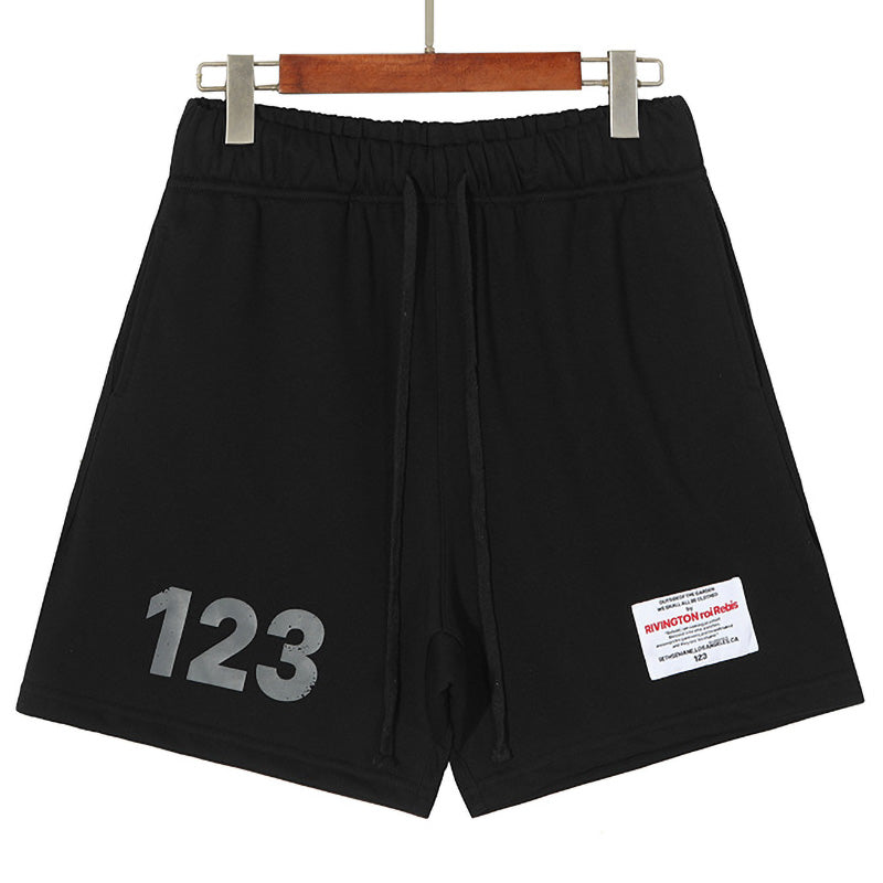 RRR123 letter printing Shorts