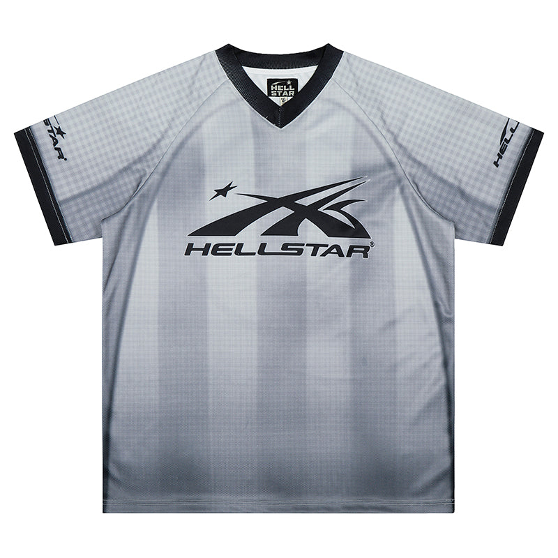 Hellstar 'Grey Stripes' Mesh Jersey