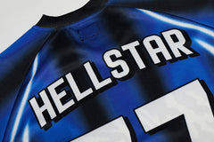Hellstar 'Blue Stripes' Mesh Jersey