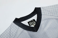 Hellstar 'Grey Stripes' Mesh Jersey