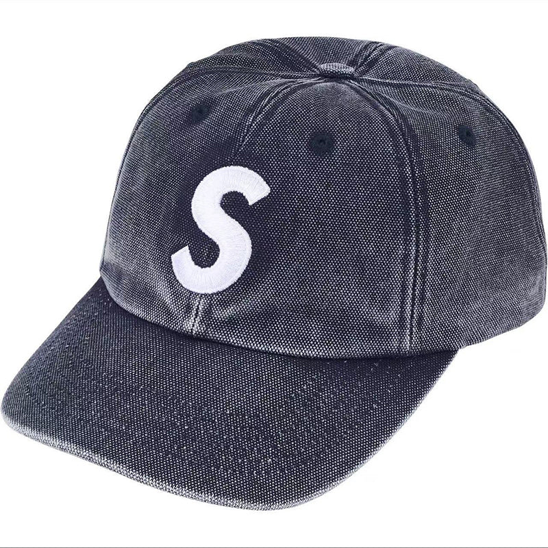 Supreme Washed Chino Twill S Logo Cap