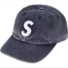 Supreme Washed Chino Twill S Logo Cap