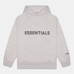 Handla Fear of God Essentials "Heather Oatmeal" Applique hoodie (FW20) online | Smidigt och enkelt på nätet - Merchsweden |