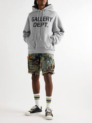 Gallery Dept. Logo-Print Cotton-Jersey Hoodie