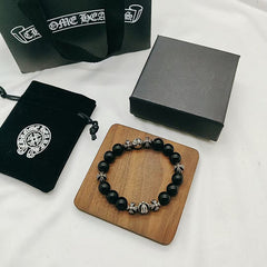 CHROME HEARTS Obsidian Bracelets