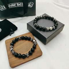 CHROME HEARTS Obsidian Bracelets