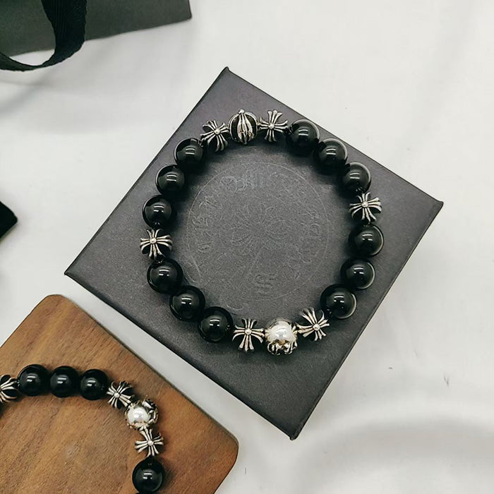 CHROME HEARTS Obsidian Bracelets