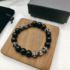 CHROME HEARTS Obsidian Bracelets