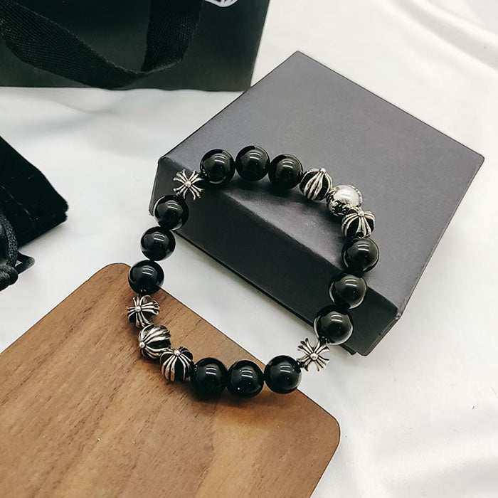 CHROME HEARTS Obsidian Bracelets