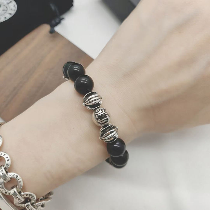 CHROME HEARTS Obsidian Bracelets