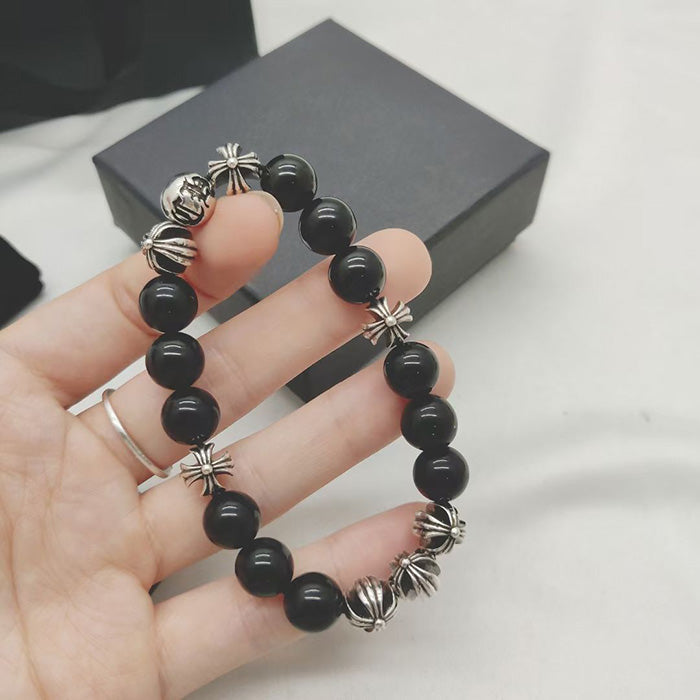 CHROME HEARTS Obsidian Bracelets