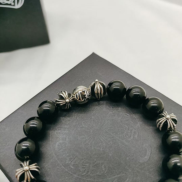 CHROME HEARTS Obsidian Bracelets