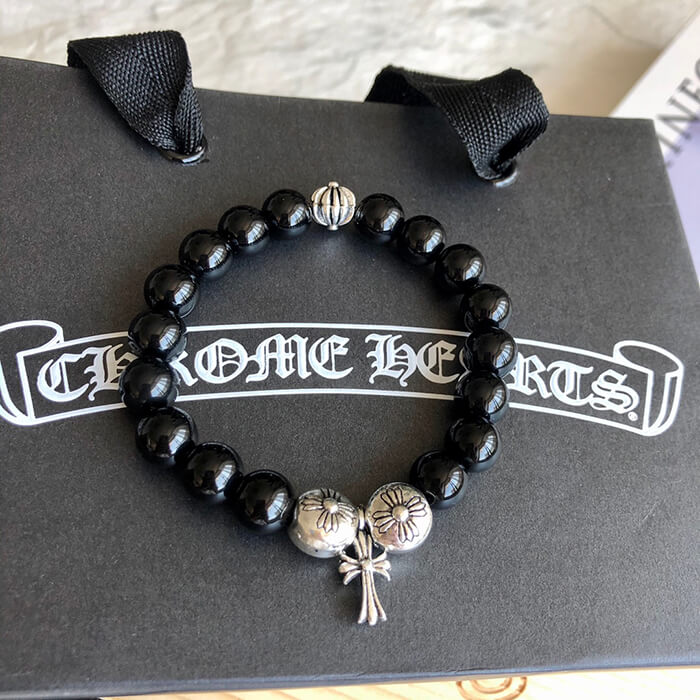 CHROME HEARTS Obsidian bracelet