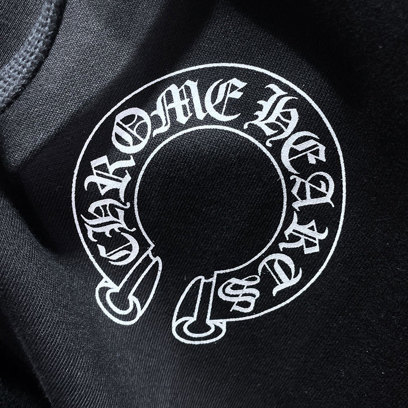 Chrome Hearts Hoodie Zipper Black #8310