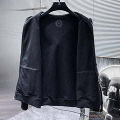 Chrome Hearts Hoodie Zipper Black #8310