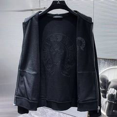 Chrome Hearts Hoodie Zipper Black #8162