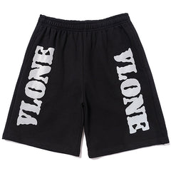 VLONE Men's 3M Reflective Simple Letters Shorts