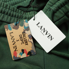 LANVIN Splash ink sports Shorts Green