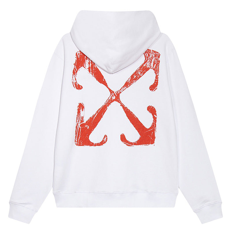 OFF WHITE Scratch Arrow Hoodies