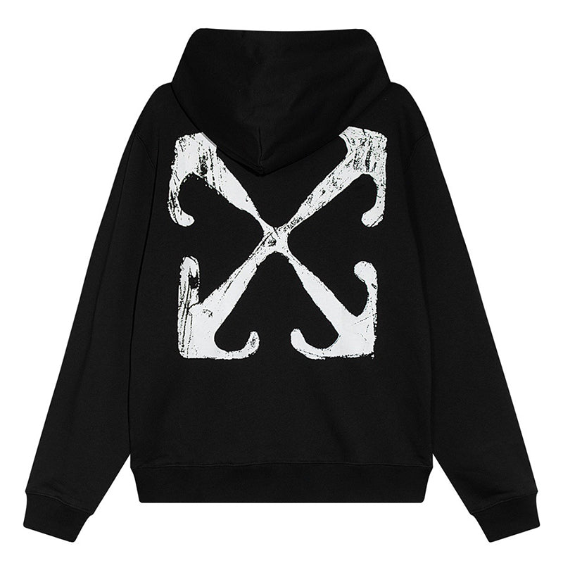 OFF WHITE Scratch Arrow Hoodies