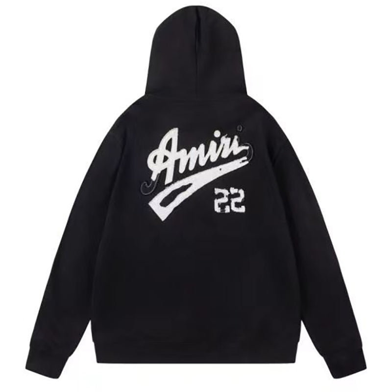 AMIRI Distressed Logo-Appliquéd Cotton-Jersey Hoodies