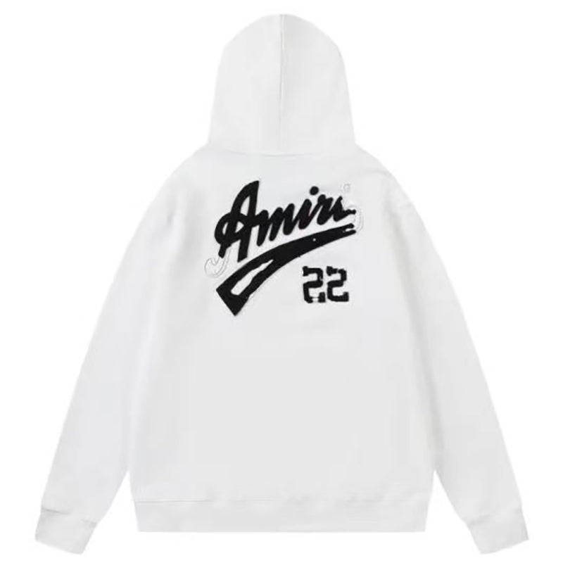 AMIRI Distressed Logo-Appliquéd Cotton-Jersey Hoodies