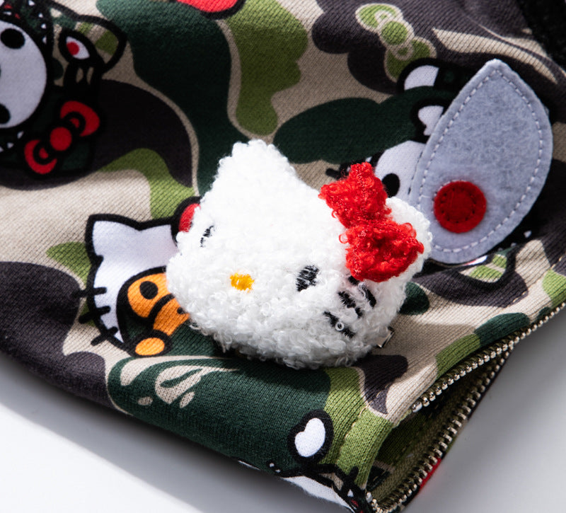 BAPE Hello Kitty CAMO Hoodies