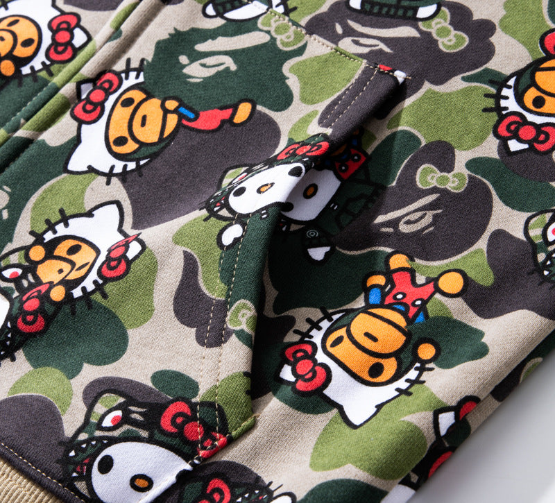 BAPE Hello Kitty CAMO Hoodies