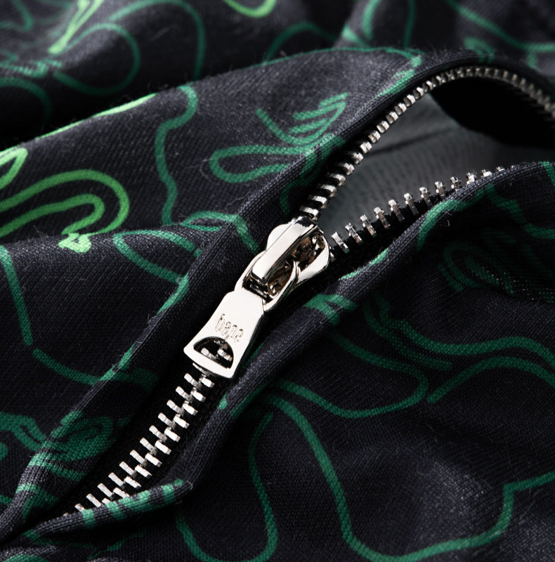 BAPE Green Shark Ape Head Hoodie