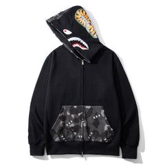 BAPE XXX Camo Shark Hoodie