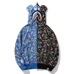 BAPE Camo Shark Hoodie