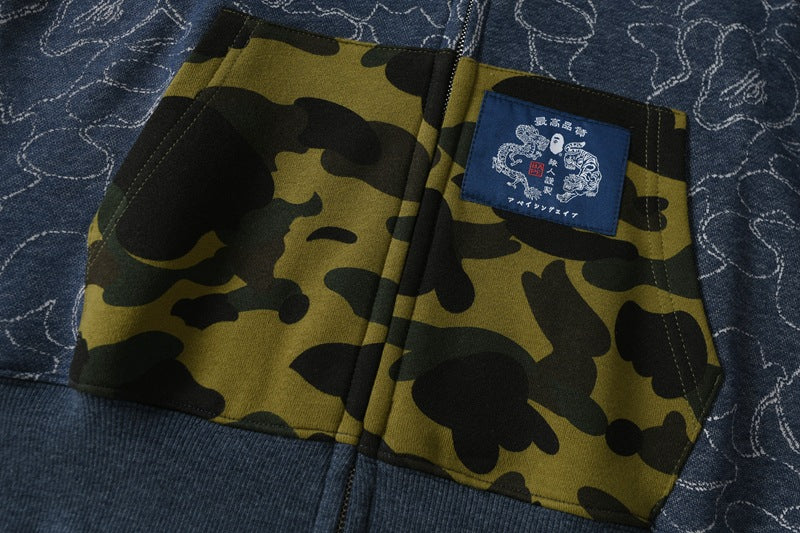 BAPE Color Camo Hoodie