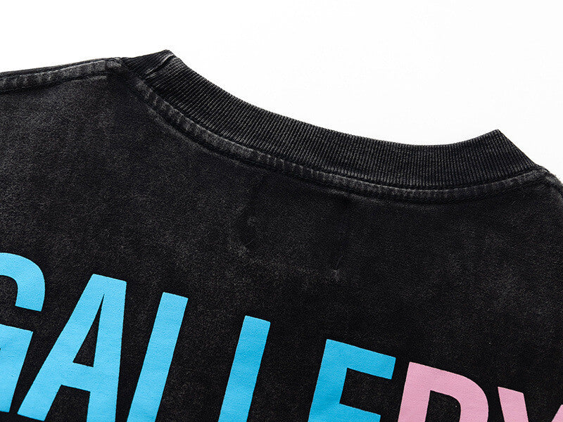 Gallery Dept. Gradient logo washing short sleeves