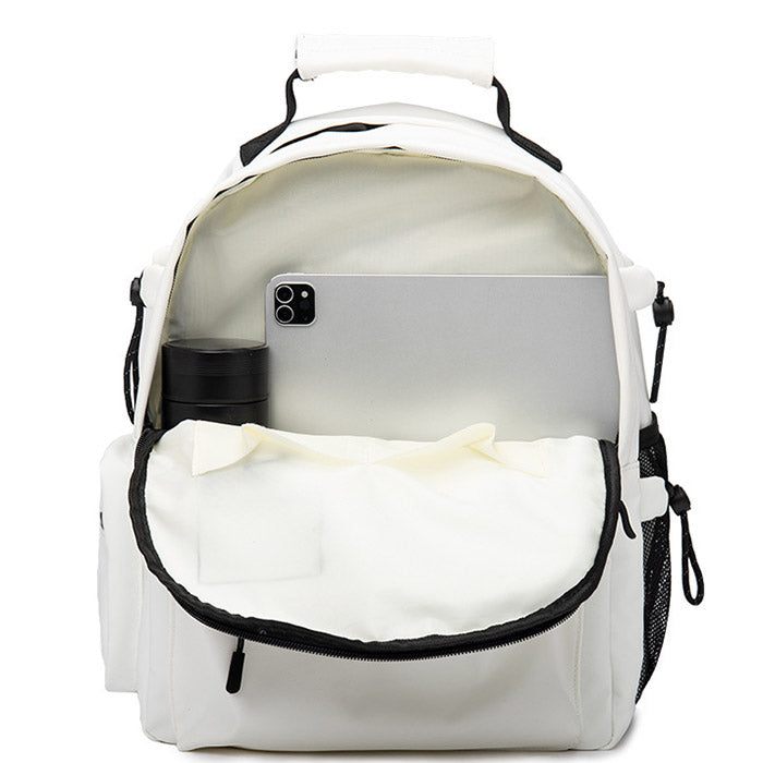 Simple casual fashion student backpack