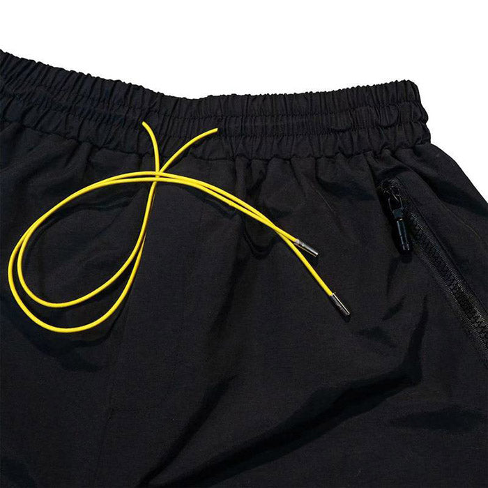 RHUDE 3M Reflective Letters Mesh Drawstring Shorts