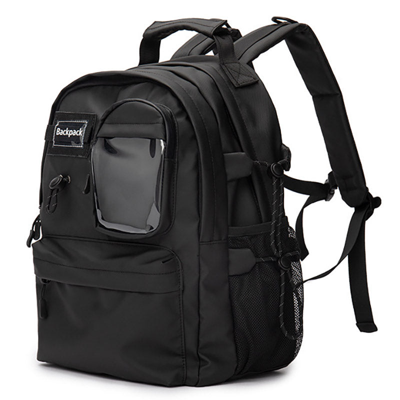 Simple casual fashion student backpack