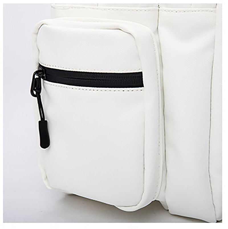 Simple casual fashion student backpack