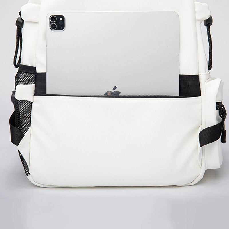 Simple casual fashion student backpack