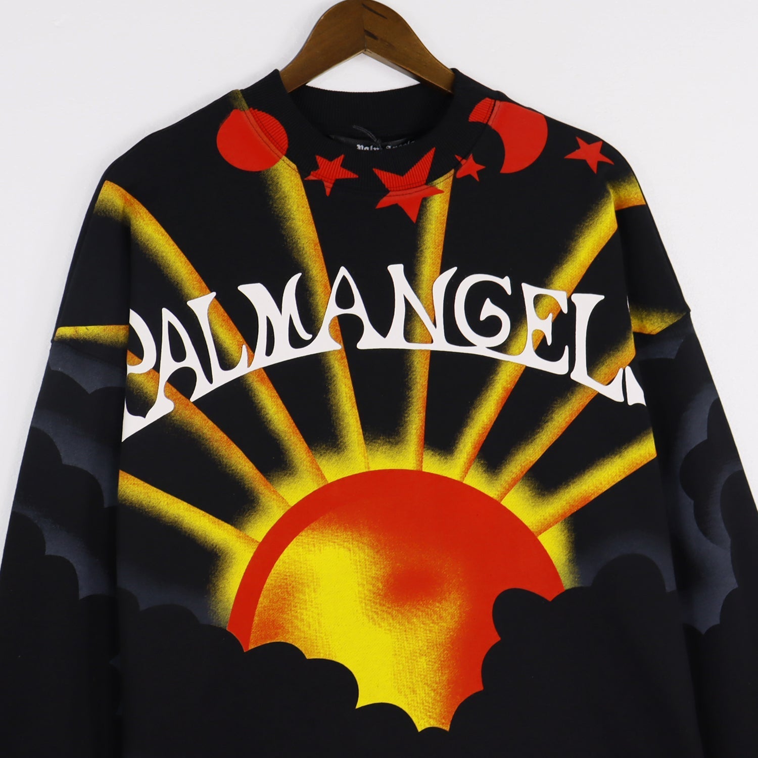 Palm Angels Sunrise PiercesTHE Clouds Sweatshirts